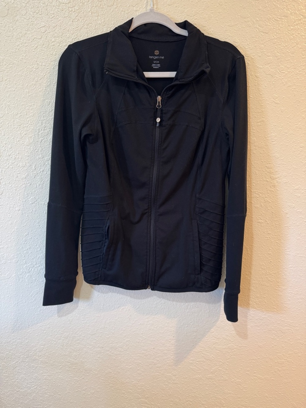 Tangerine Black jacket bundle with matching leggings